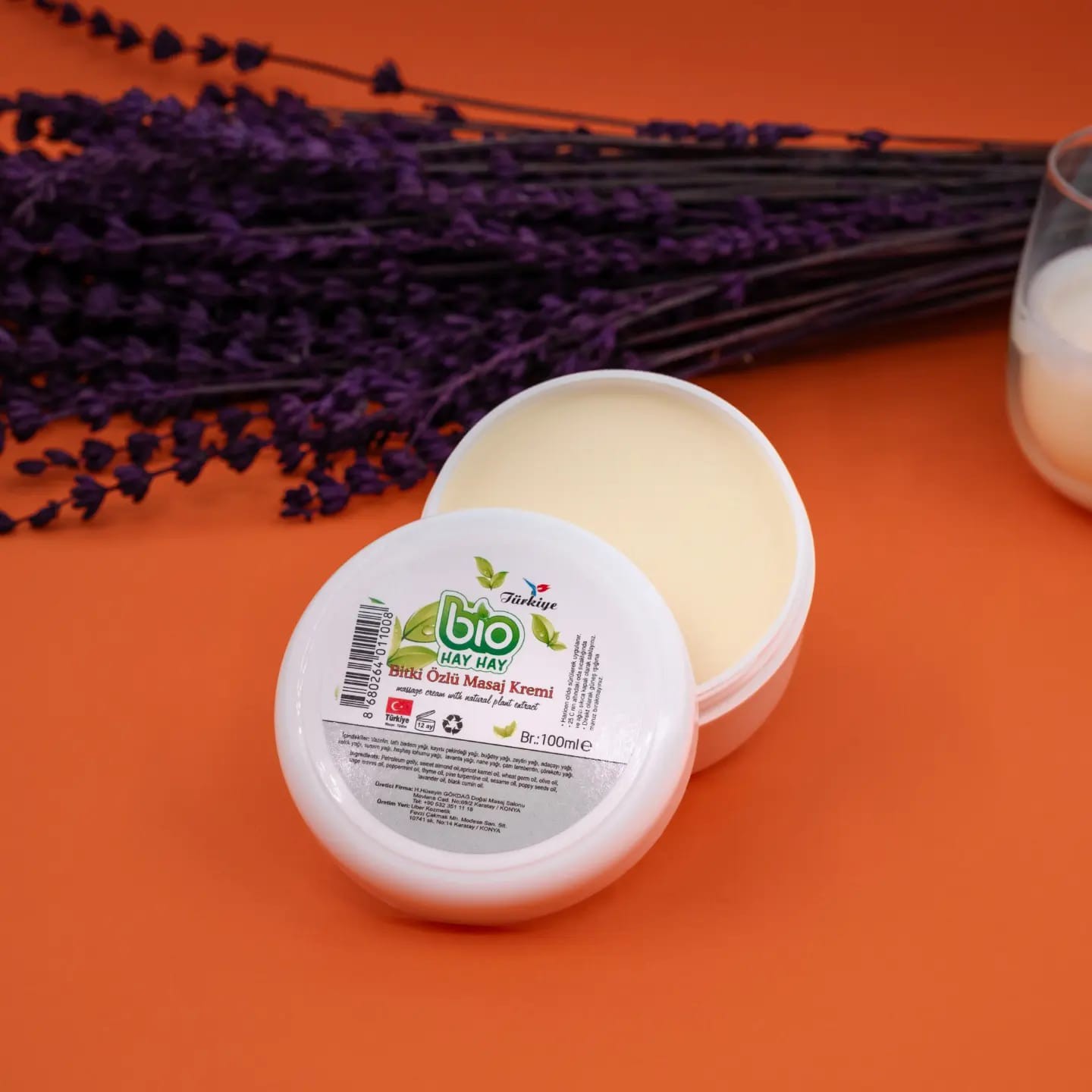 Bio Hay Hay Bitki Özlü Masaj Kremi 100 ml