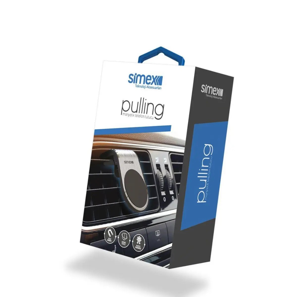 Mıknatıslık Araç Telefon Tutucu Simex Pulling