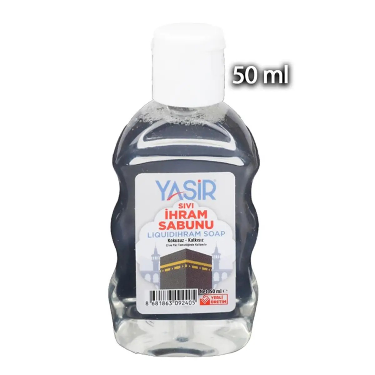 Kokusuz Sıvı Sabun İhram Sabunu 50ml