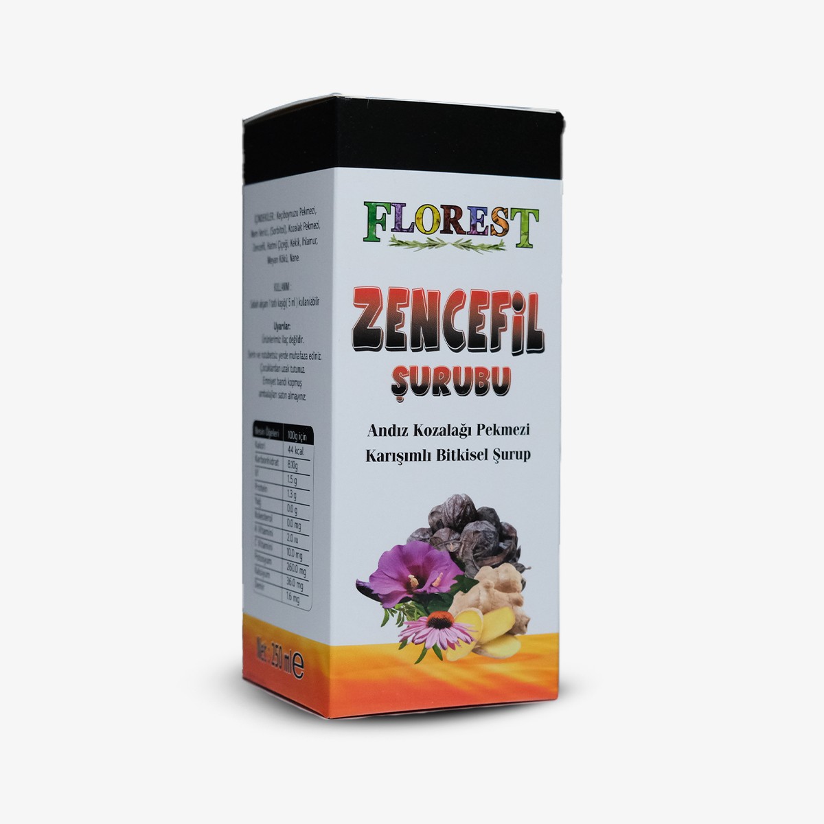 Zencefil Şurubu 250 ml Florest