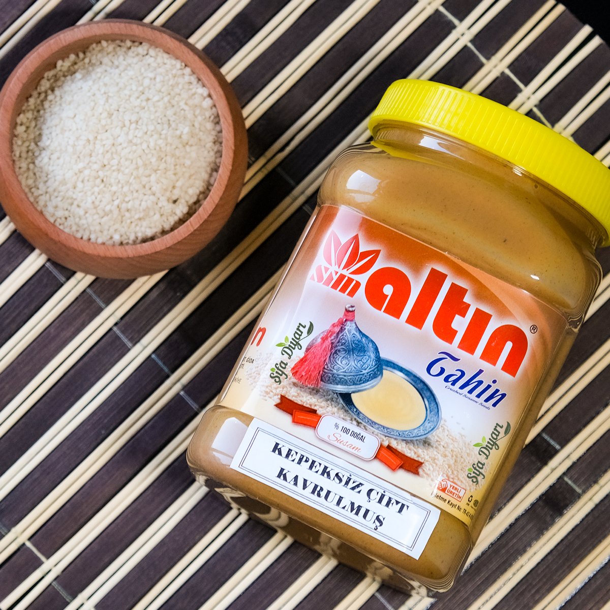 Doğal Çifte Kavrulmuş Tahin 1 kg