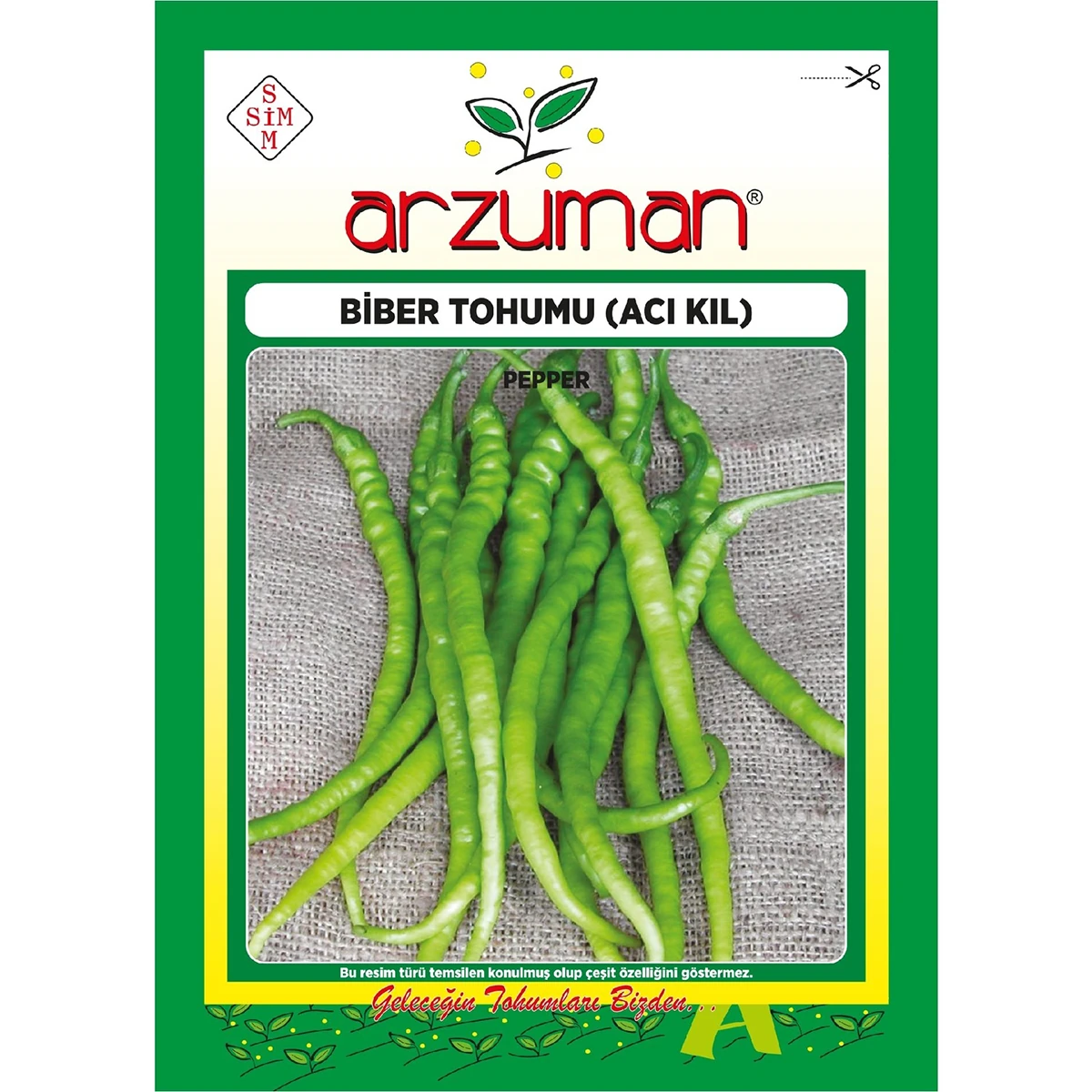 Biber Tohumu (Acı Kıl Biber) 10 gr Arzuman