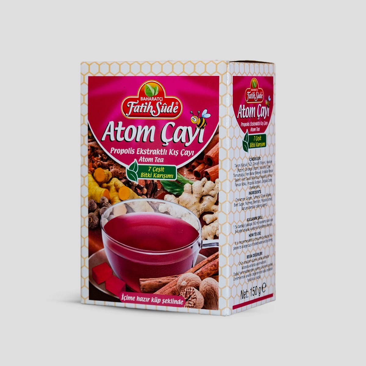 Atom Çayı 150 gr (Küp)