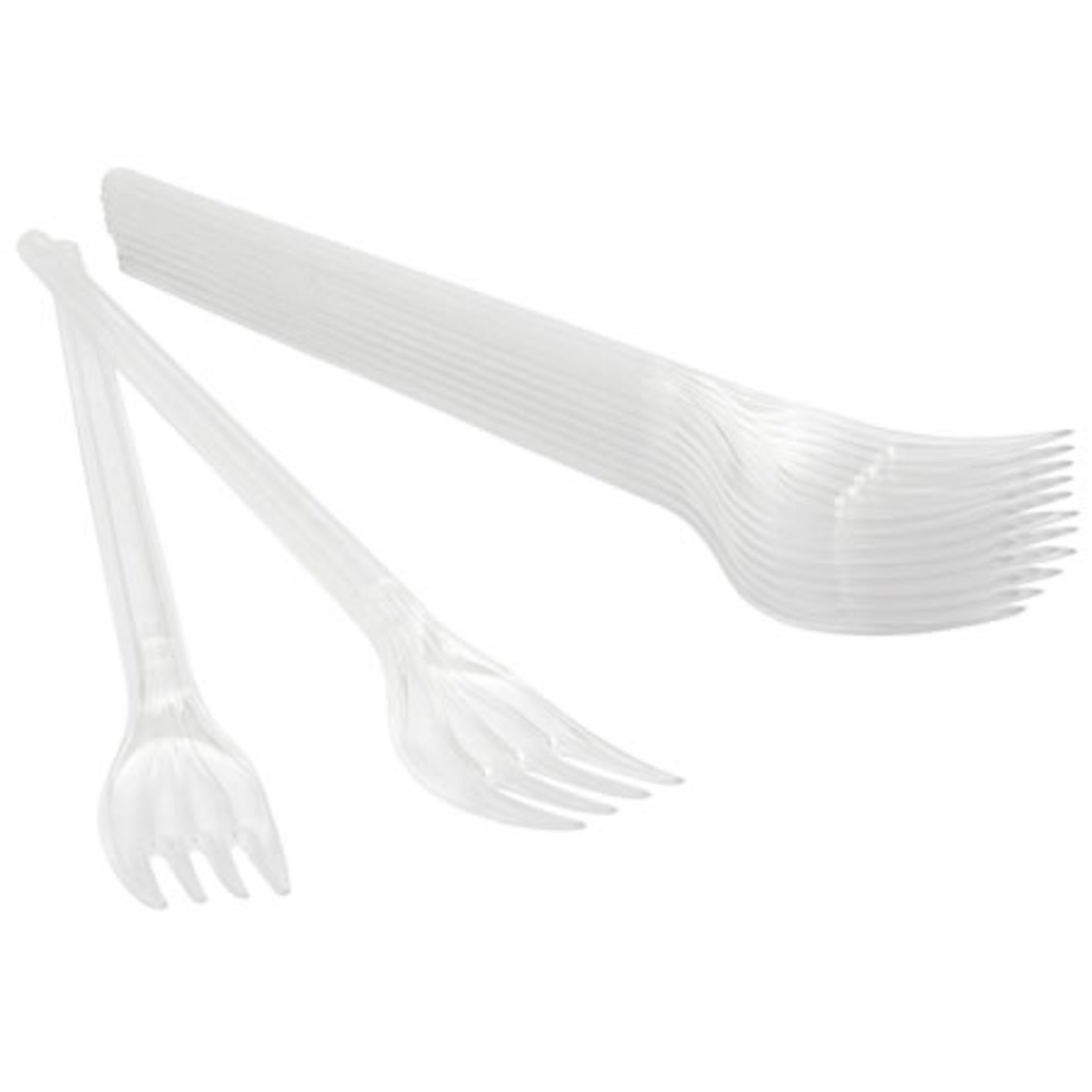 Plastik Çatal 10'lu