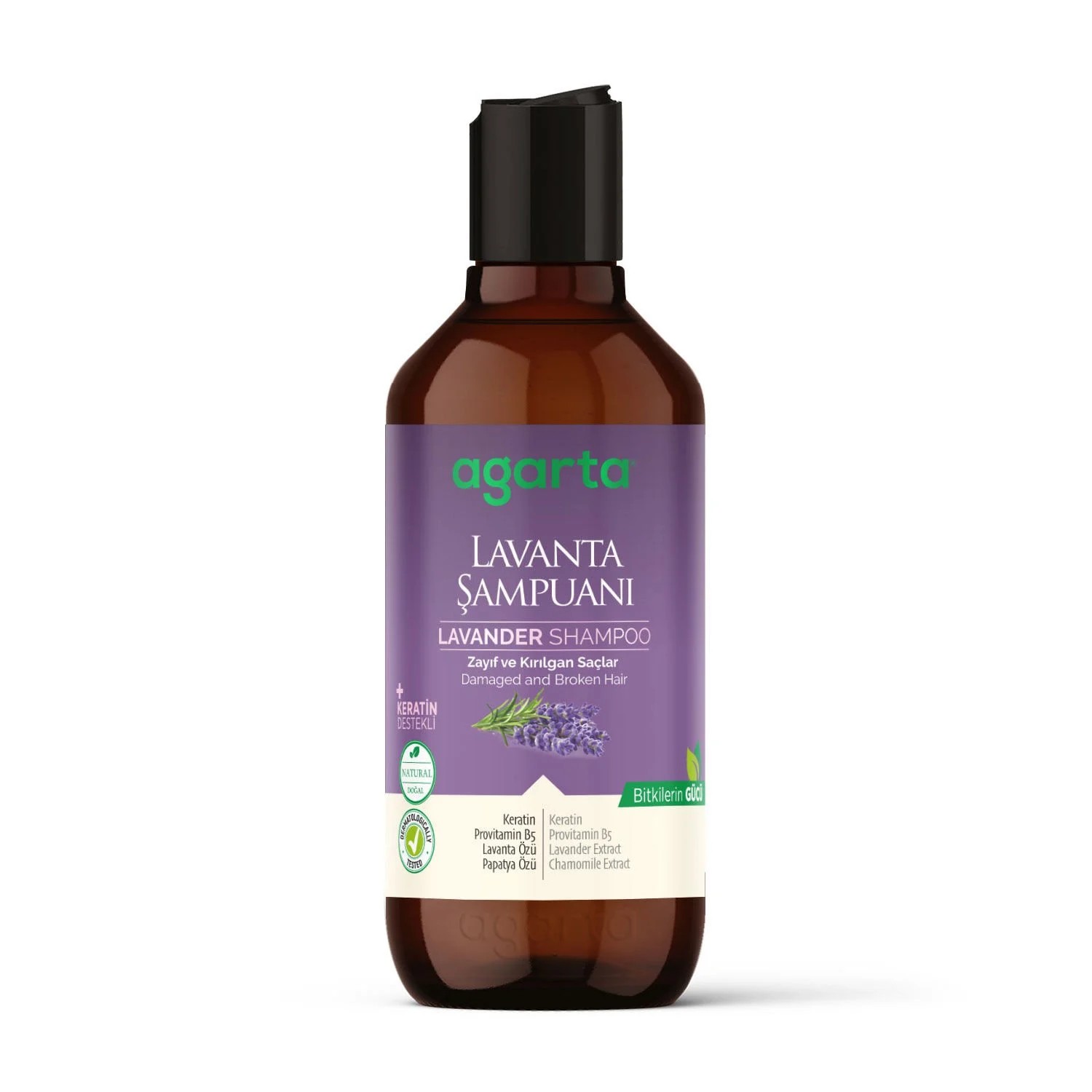 Agarta Doğal Şampuan Lavanta 400 ml