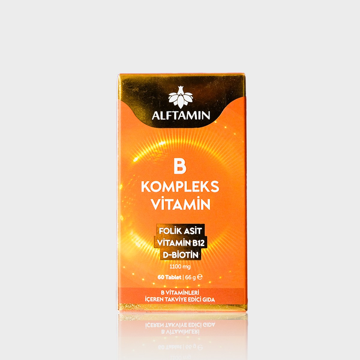 Aftamin B Vitamin Kompleksi 1100 Mg 60 Tablet
