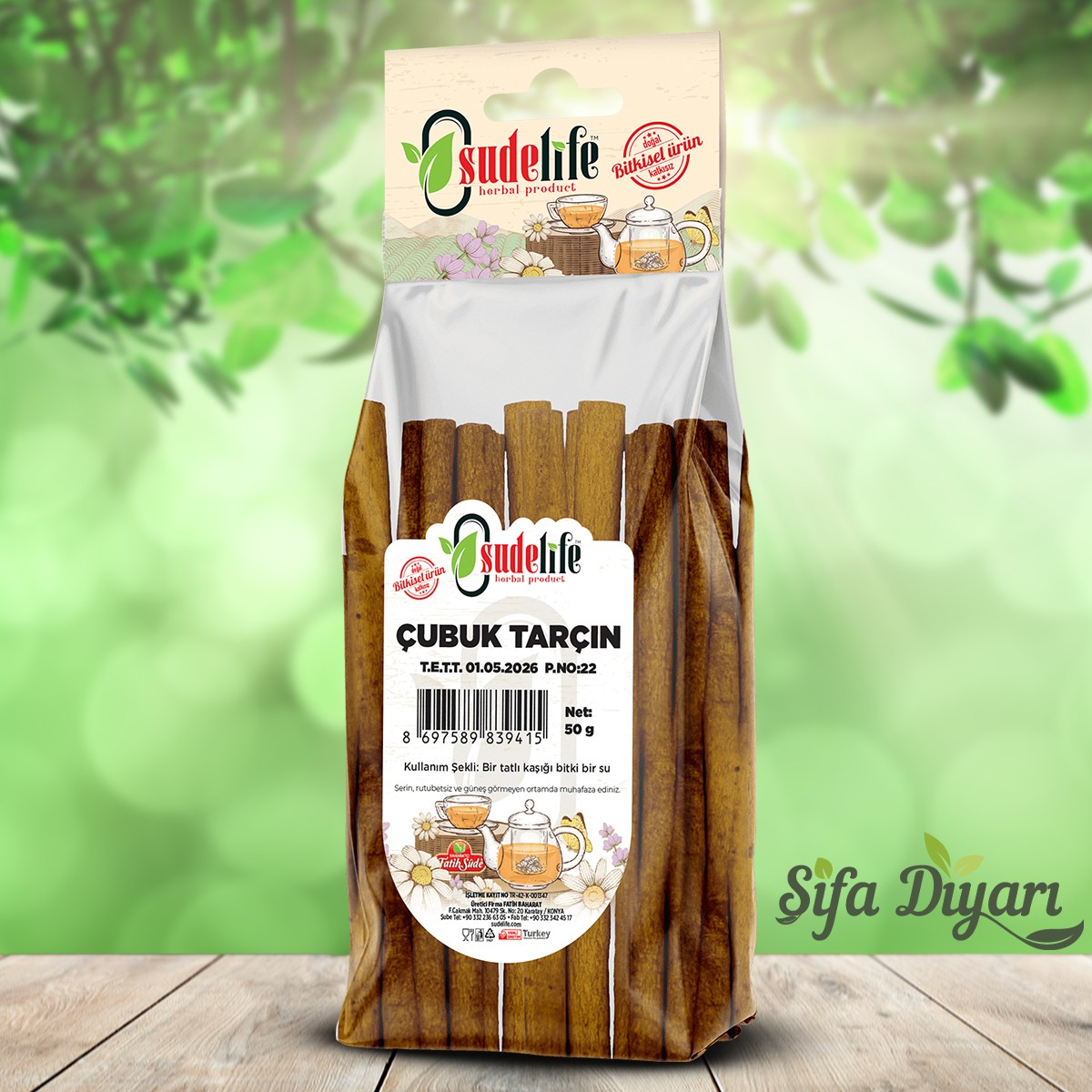 Çubuk Tarçın 50 gr