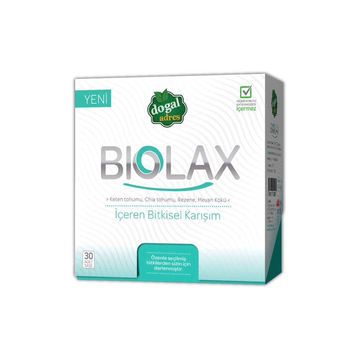 Doğal Adres Biolax Toz Bitkisel Karışım 30 Adet
