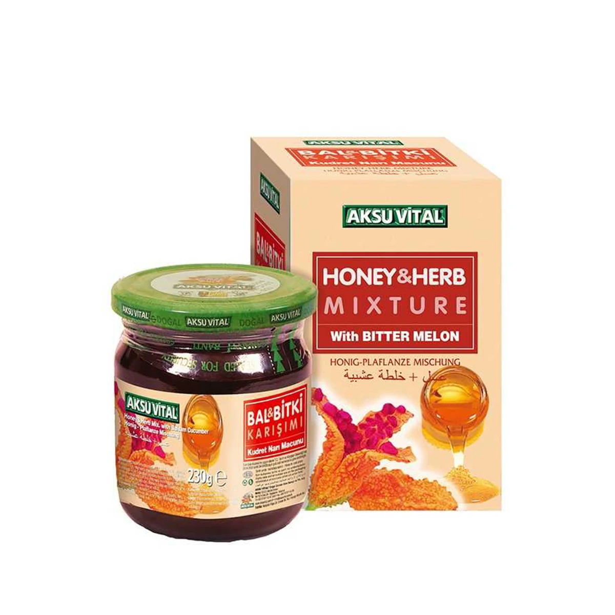 Bal Bitki Karışımı Kudret Narı Macunu 230 gr