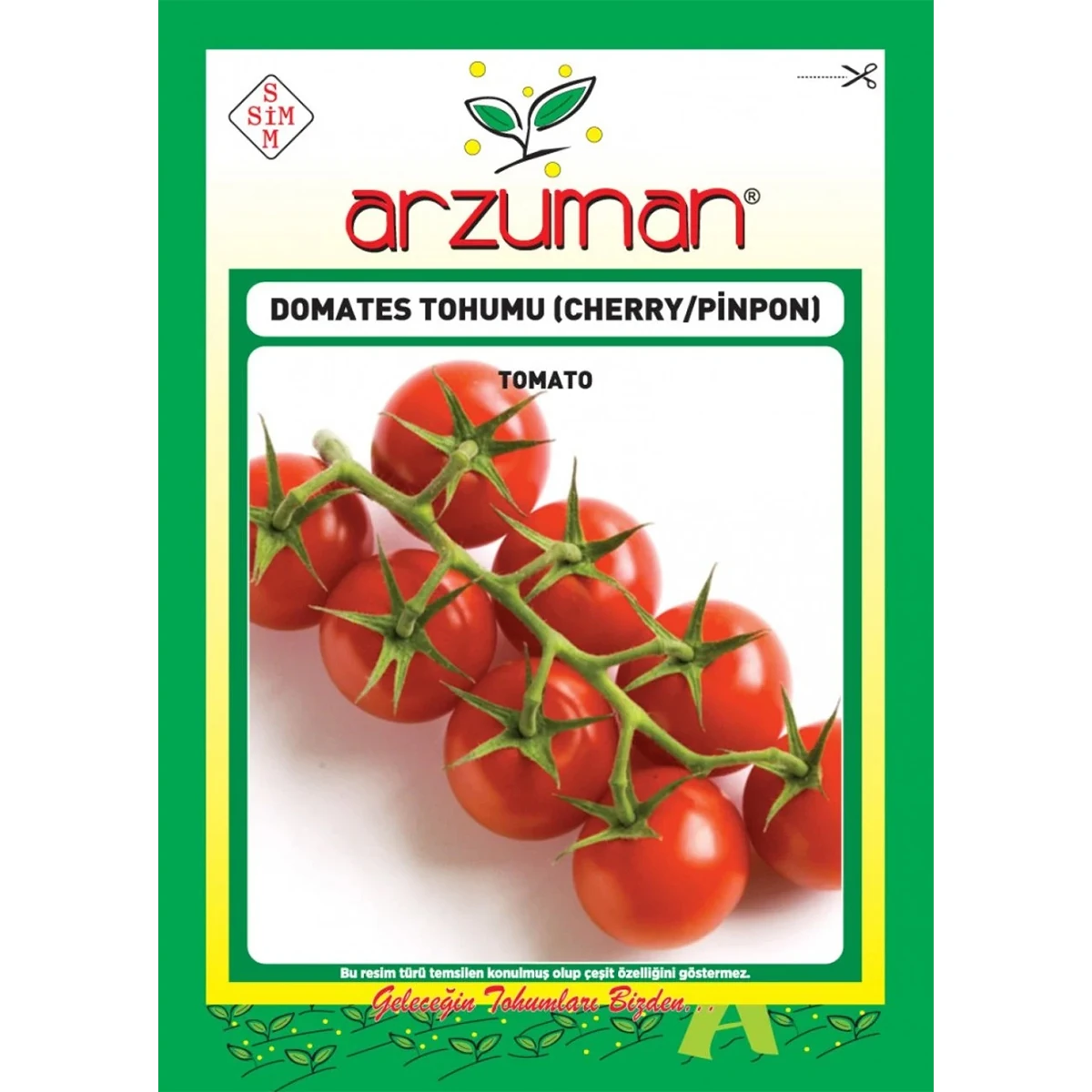 Domates Tohumu (Cherry) 10 gr Arzuman