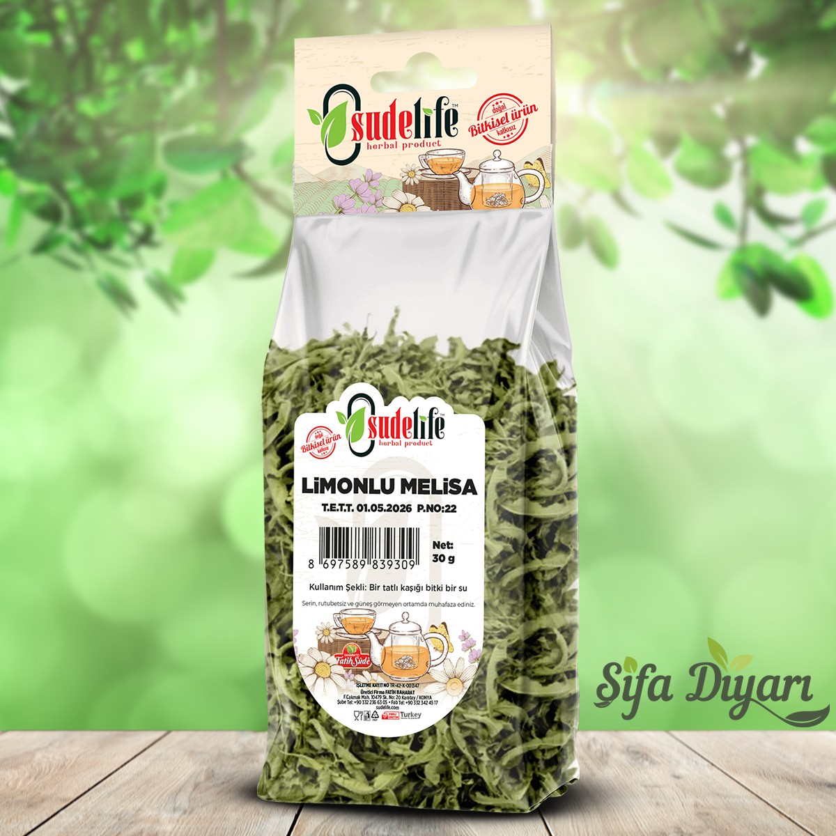 Limonlu Melisa 30 gr