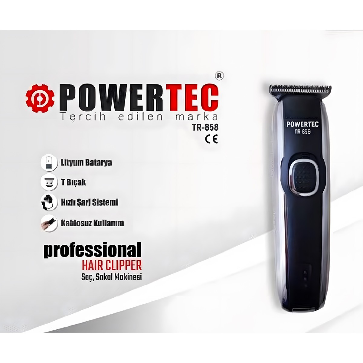 Powertec Sakal Tıraş Makinesi