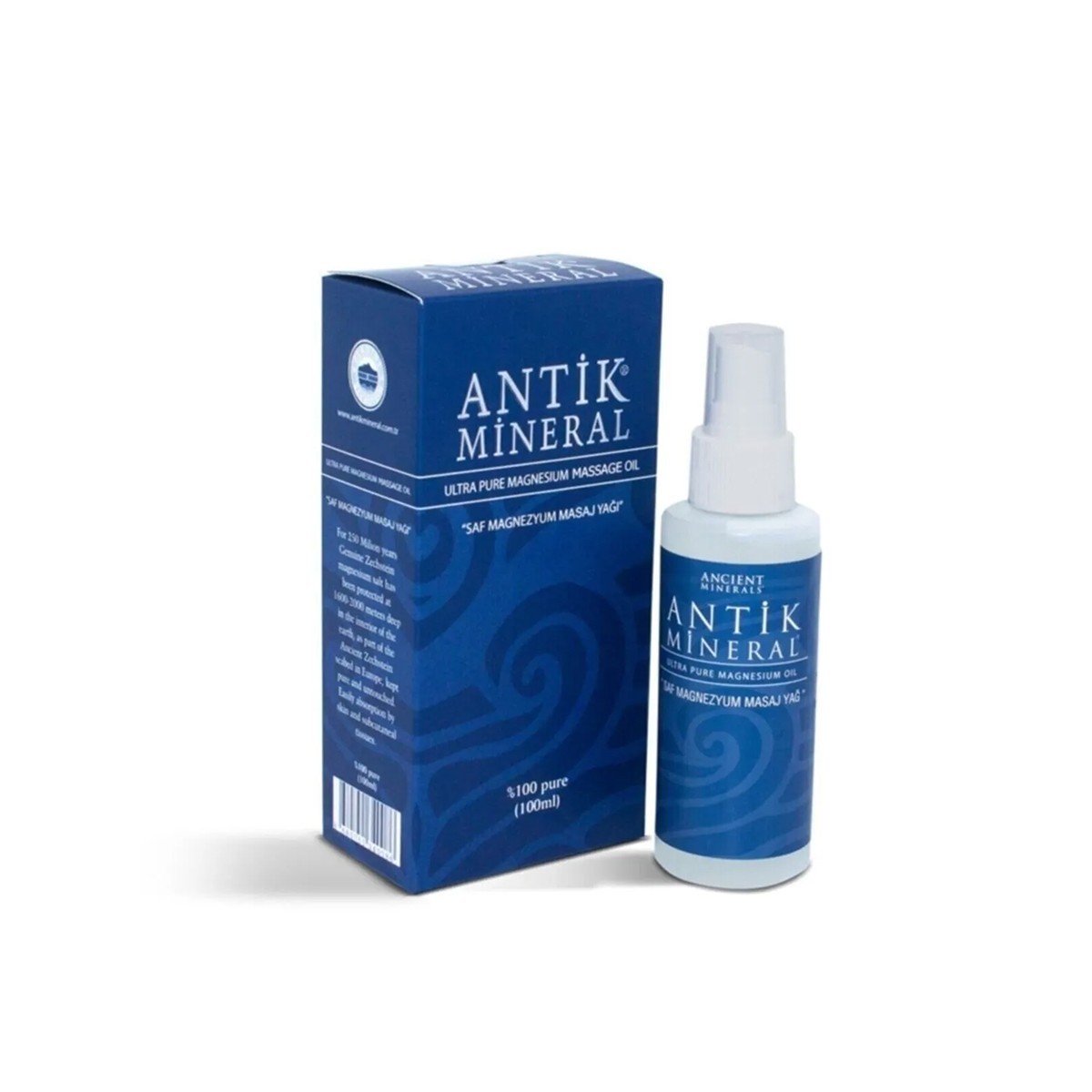Antik Mineral Saf Magnezyum Yağı 100ml