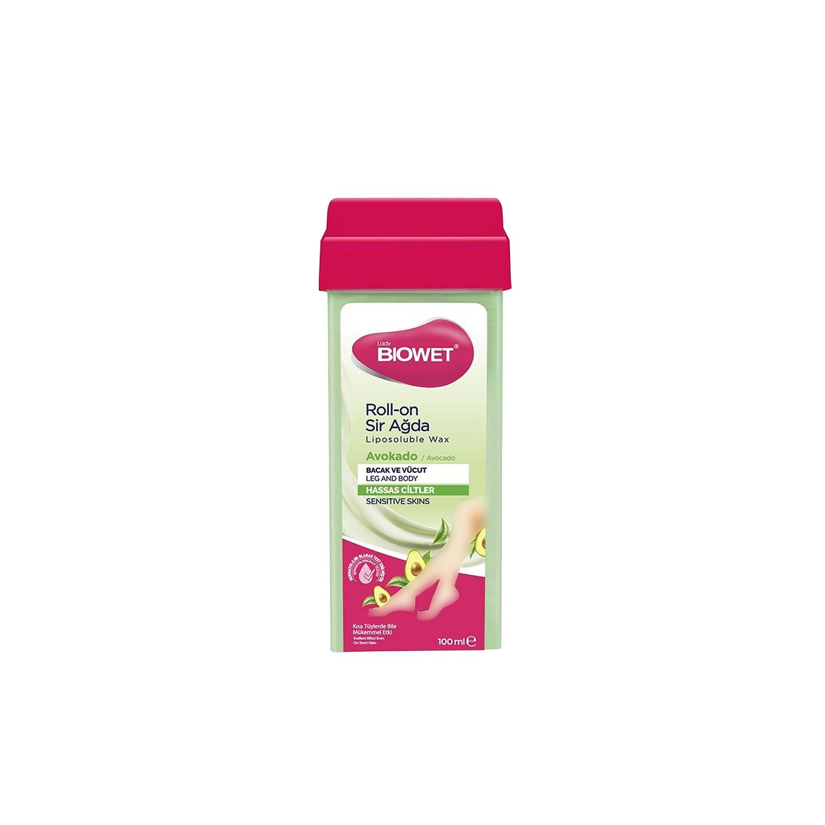 Biowet Roll-On Sir Ağda 100ml Avokado