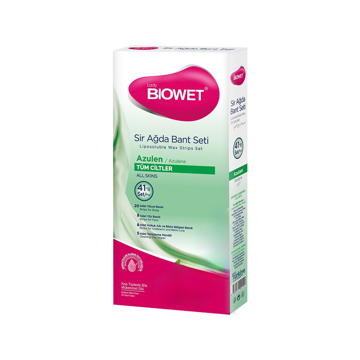 Biowet Sir Ağda Bant Seti Azulen 41'li Set