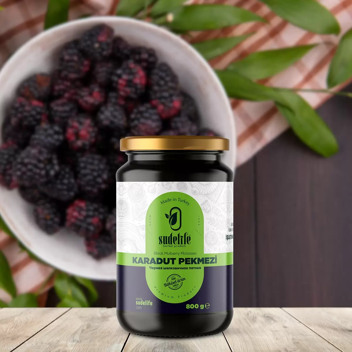 Karadut Pekmezi 800 gr