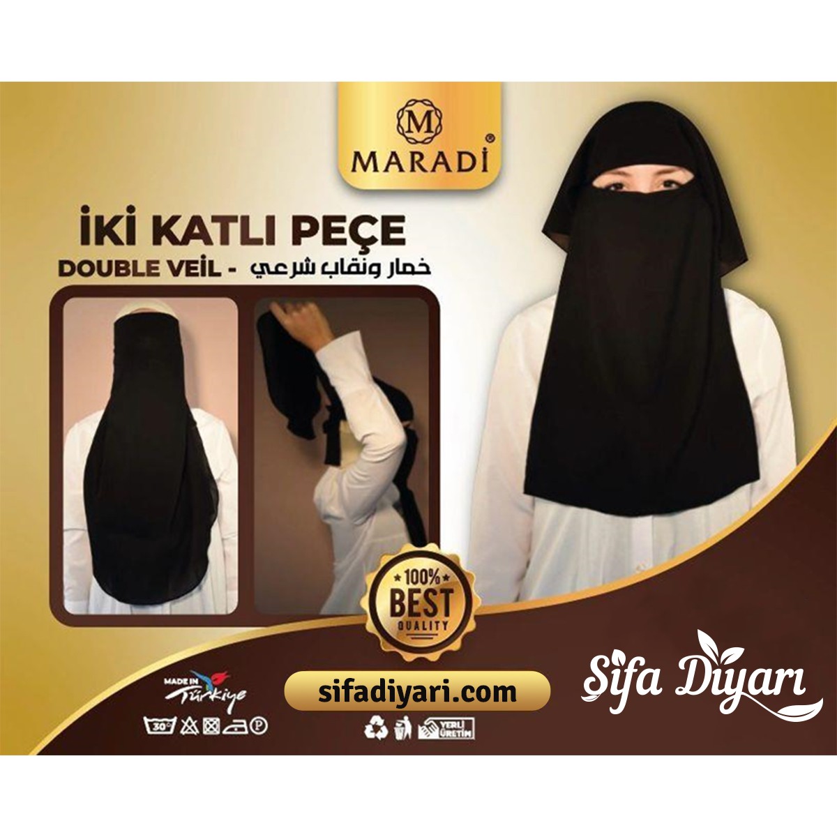 İki Katlı Peçe
