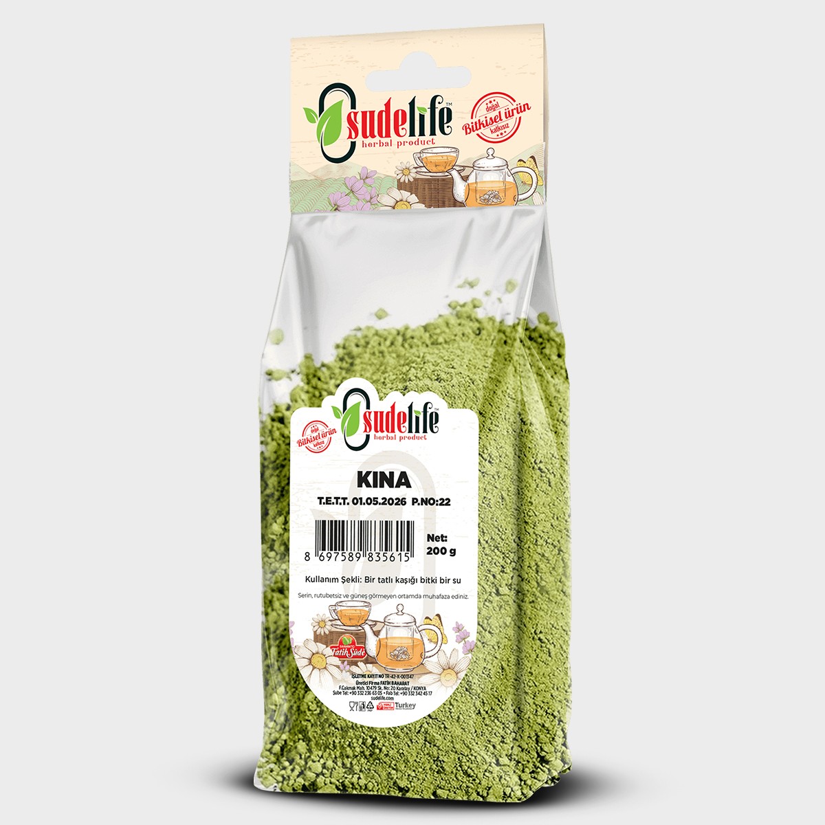Doğal Kına 200 gr
