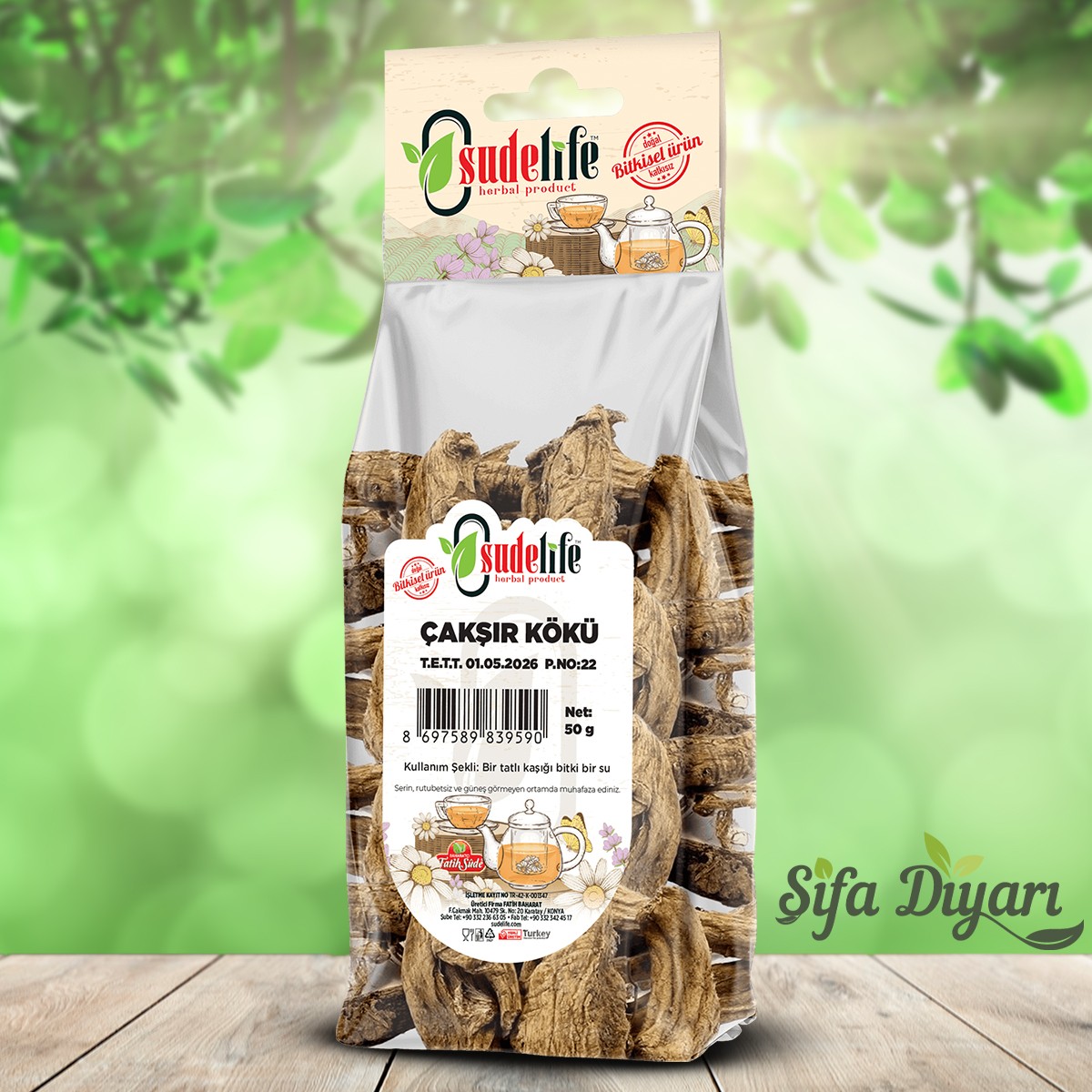 Çakşır Kökü 50 gr