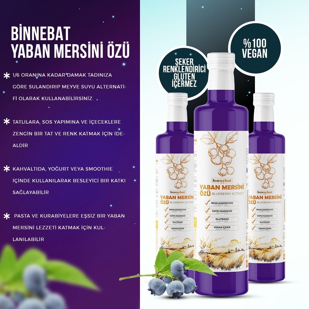 Yaban Mersini Özü 700gr Binnebat