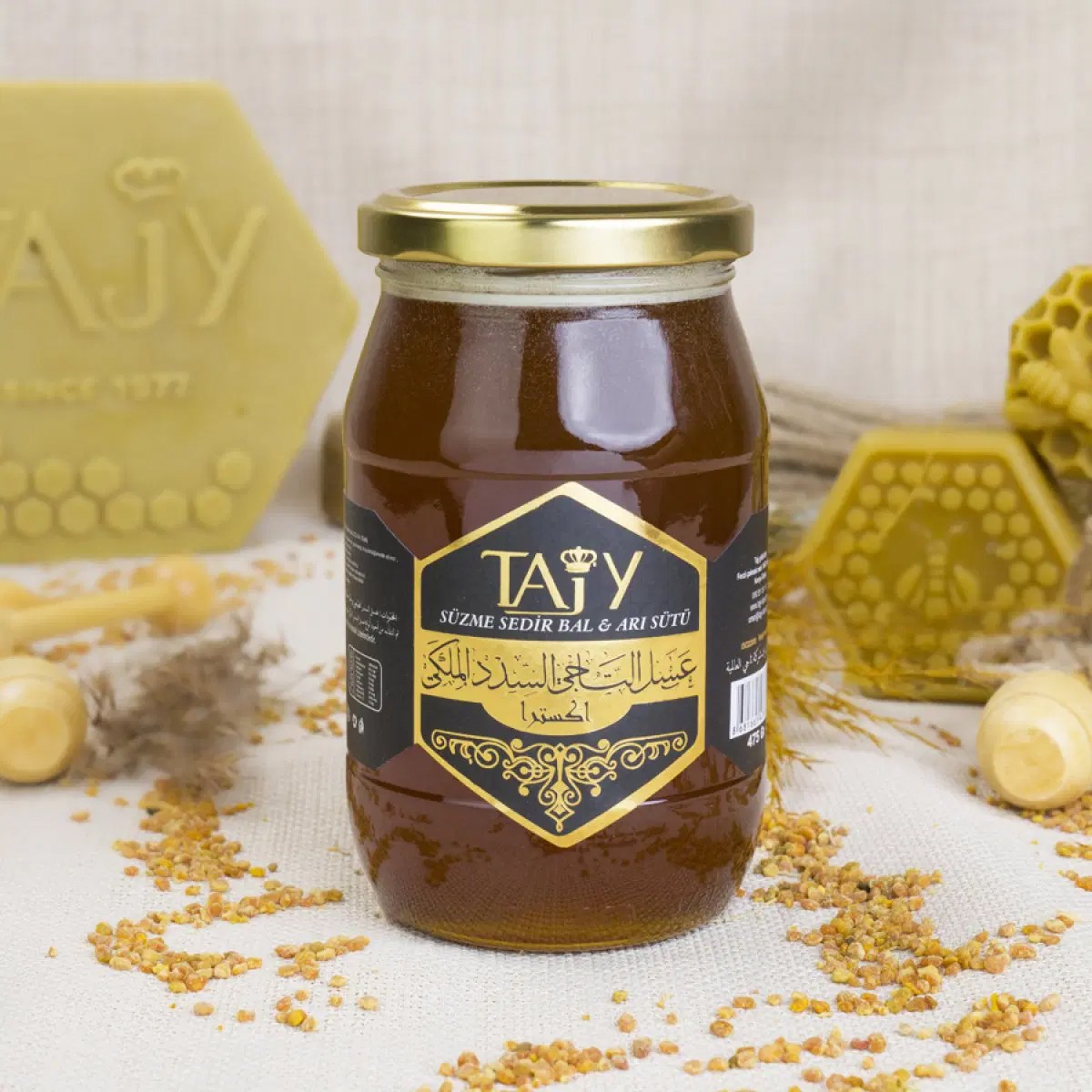 Arı Sütlü Süzme Sedir Balı 475 gr