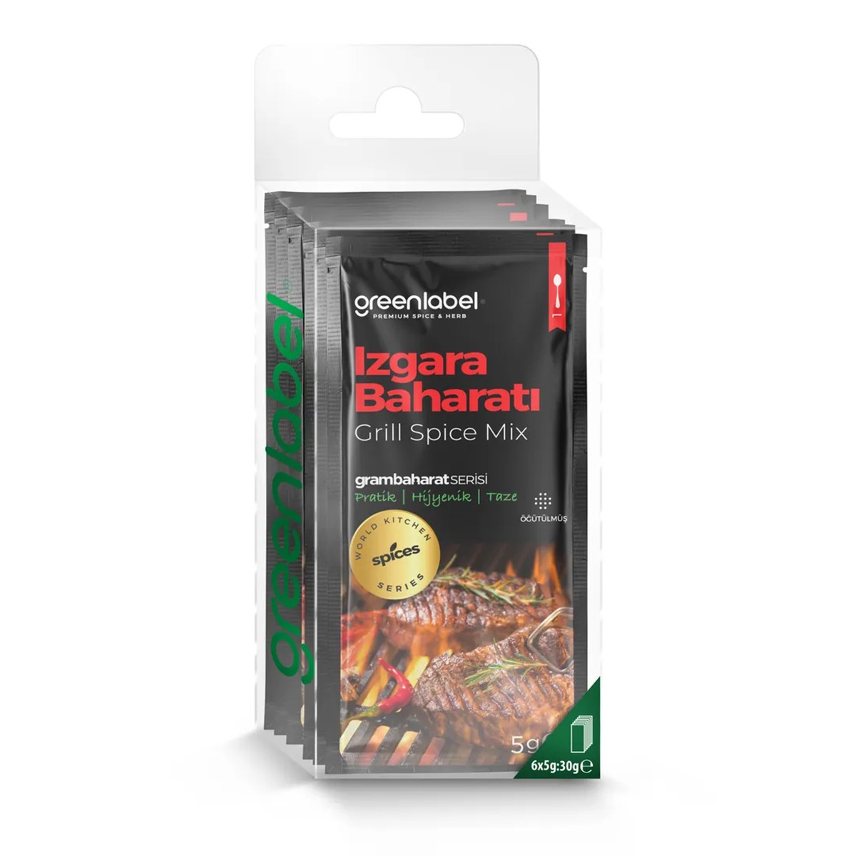 Izgara Baharatı 5gr*6 Adet Greenlabel