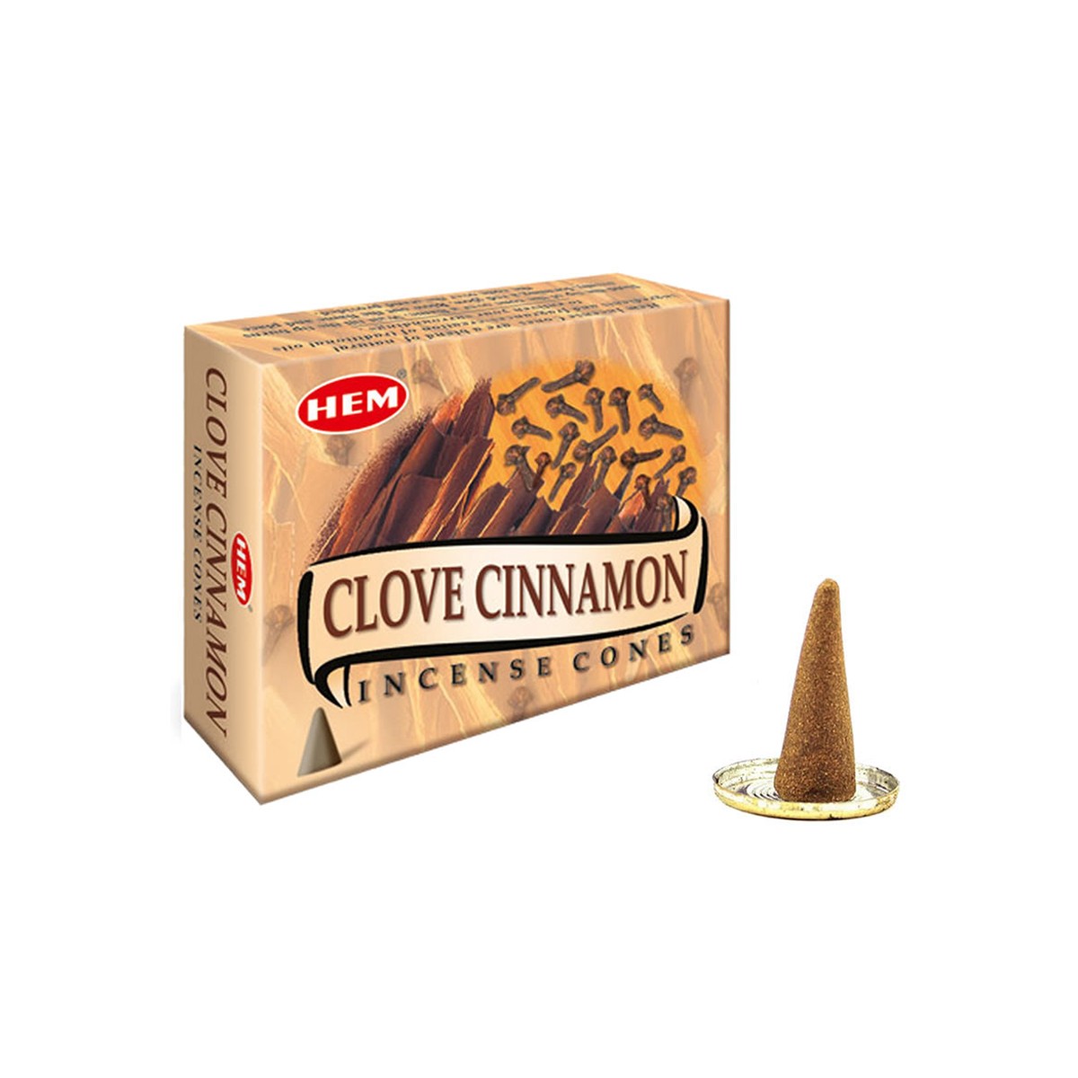 HEM Clove Cinnamon Konik Tütsü 10 Adet