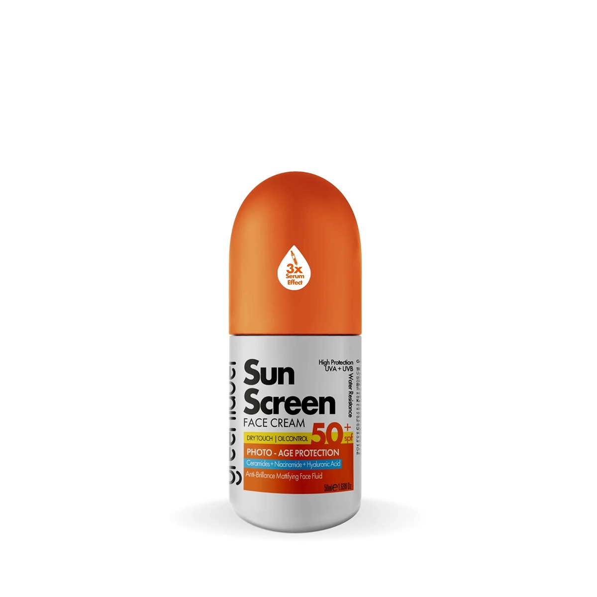 50 Faktör Yüz Güneş Kremi 50ml Greenlabel