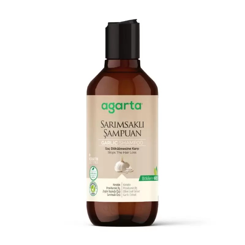 Agarta Doğal Şampuan Sarımsaklı 400 ml
