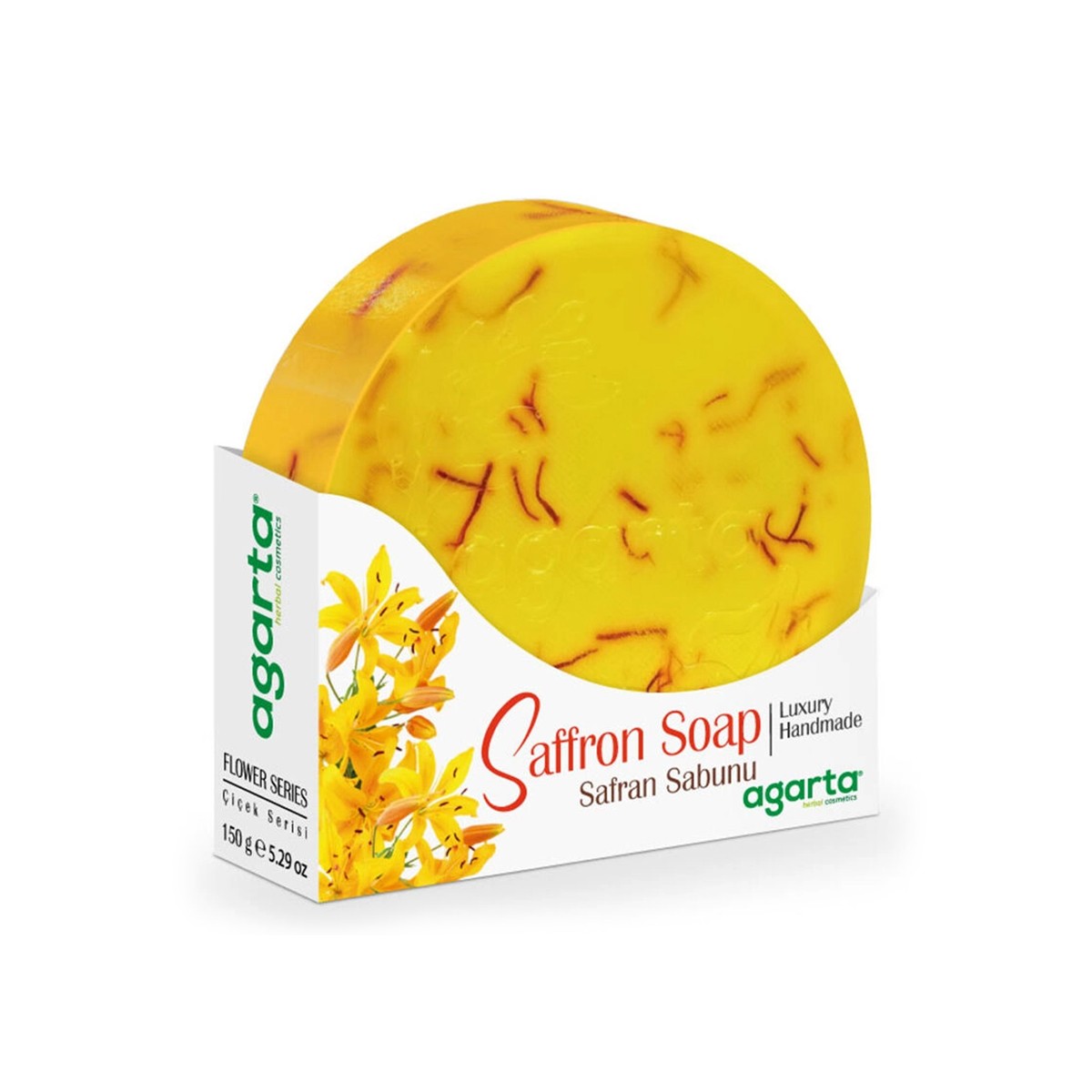 Agarta Doğal Safran Çiçeği Sabunu 150 gr