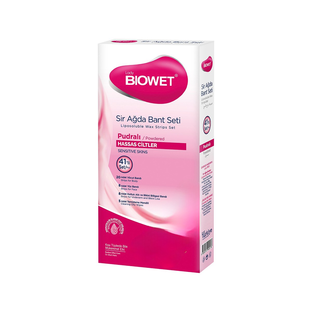 Biowet Sir Ağda Bant Seti Pudralı 41'li Set
