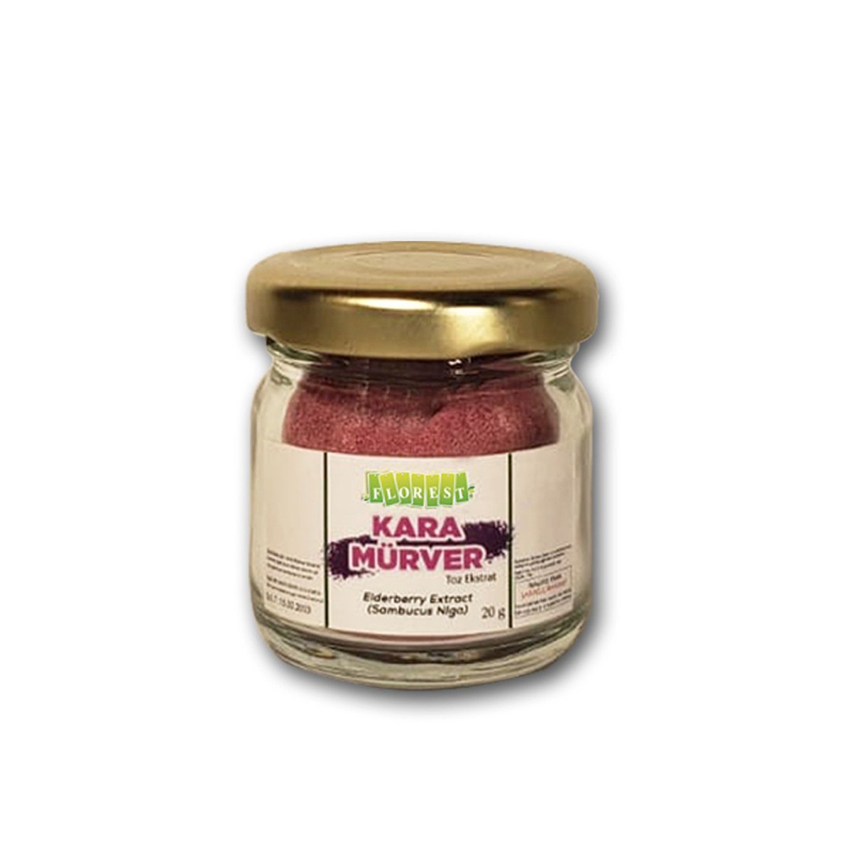 Kara Mürver Toz Ekstrat 20 gr Florest
