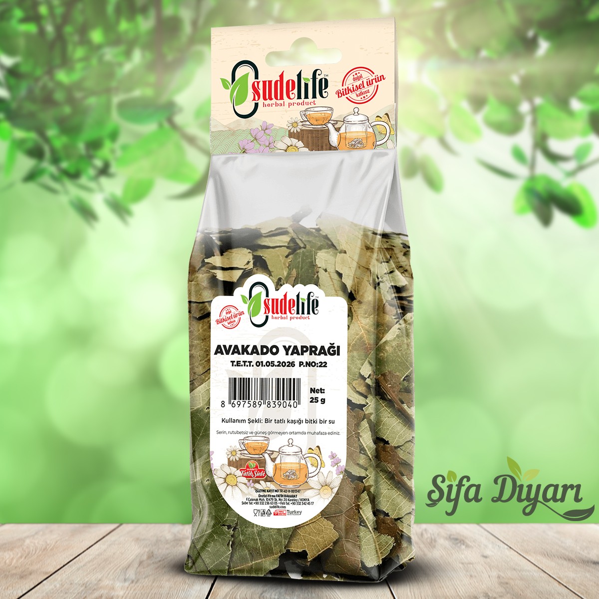 Avokado Yaprağı 25 gr