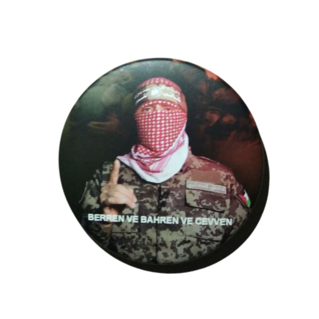 Filistin İğneli Rozet SDF02