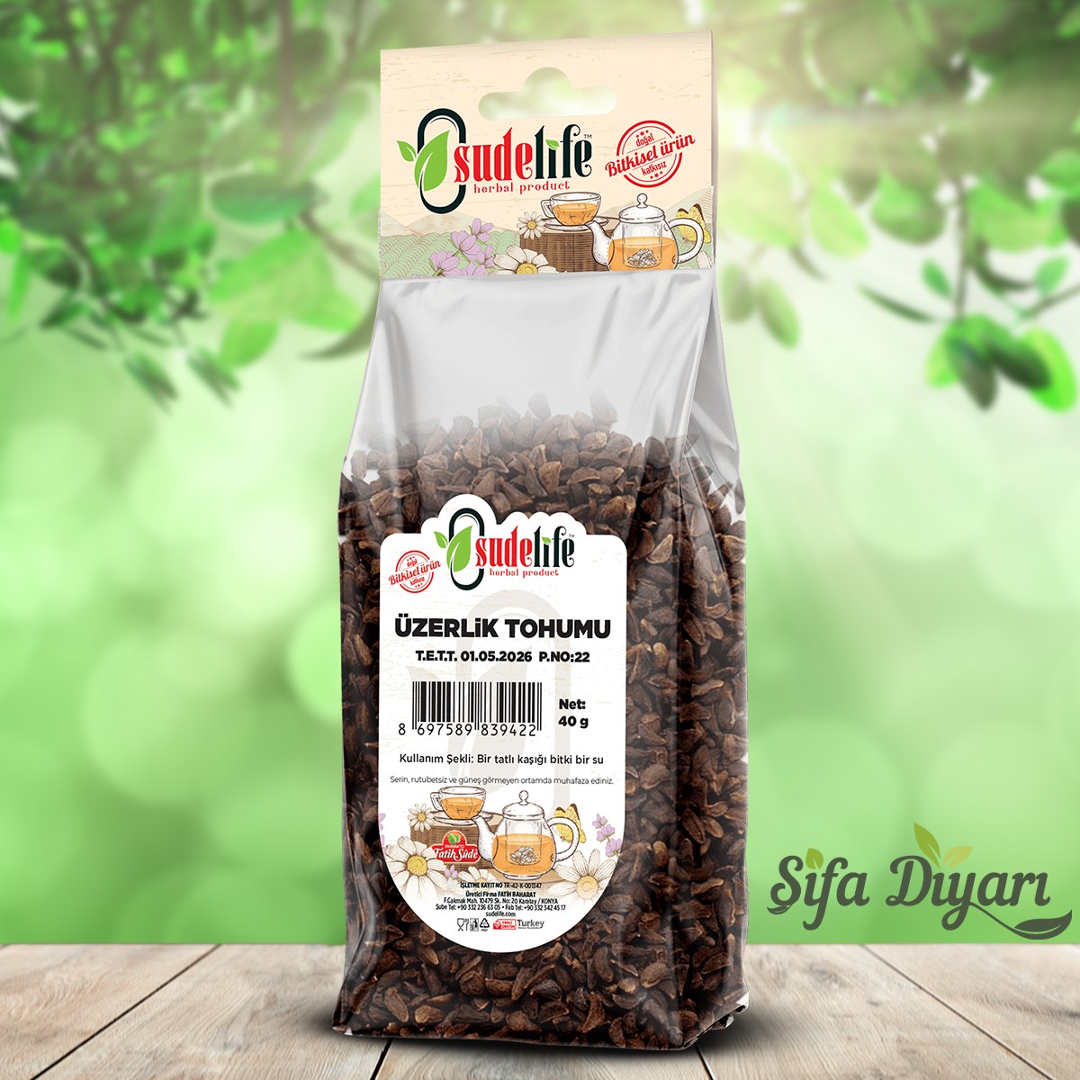 Üzerlik Tohumu 40 gr