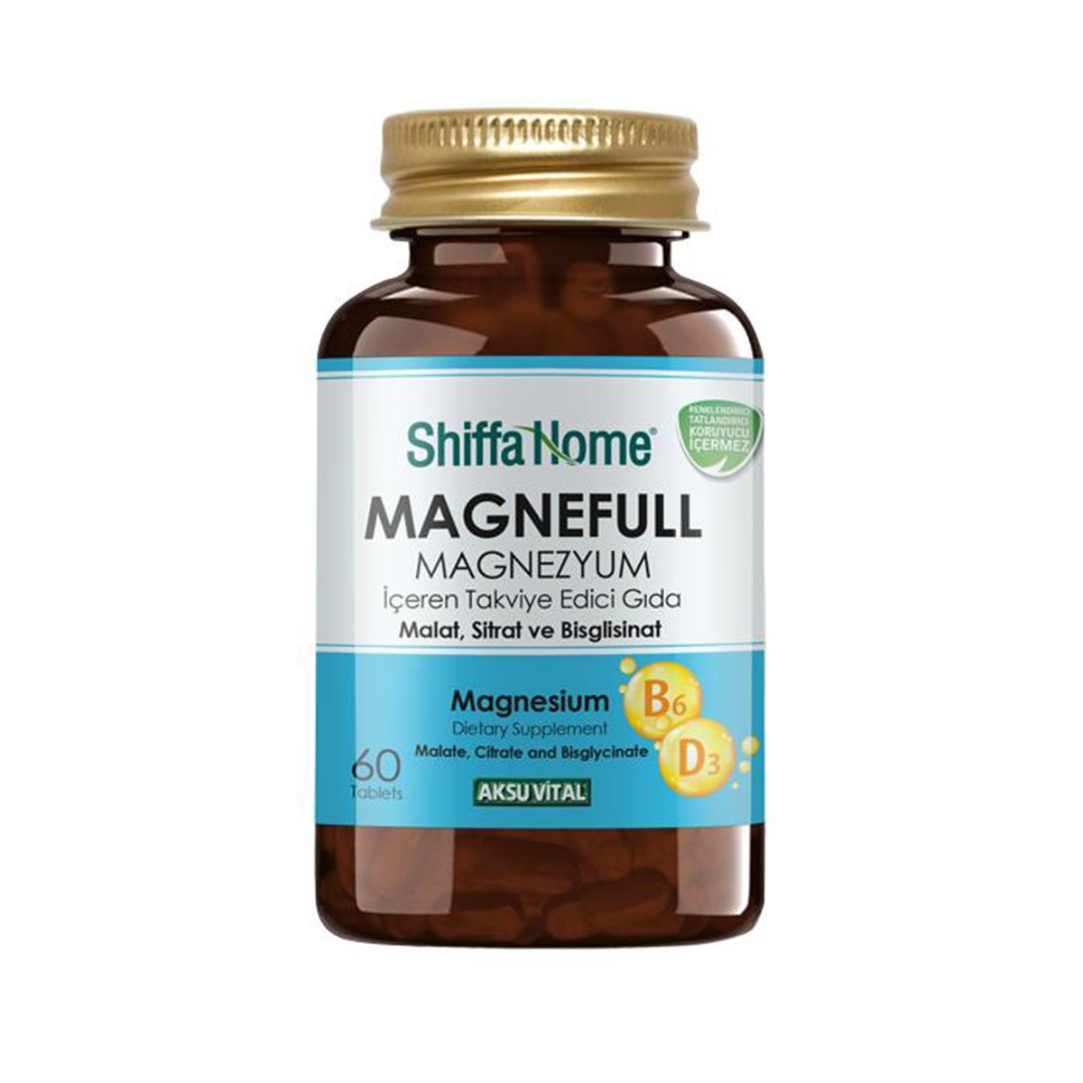 Magnefull Magnezyum 60 Tablet Shiffa Home