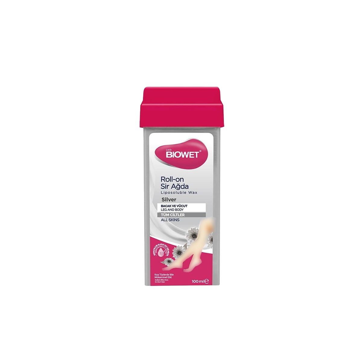 Biowet Roll-On Sir Ağda 100ml Silver