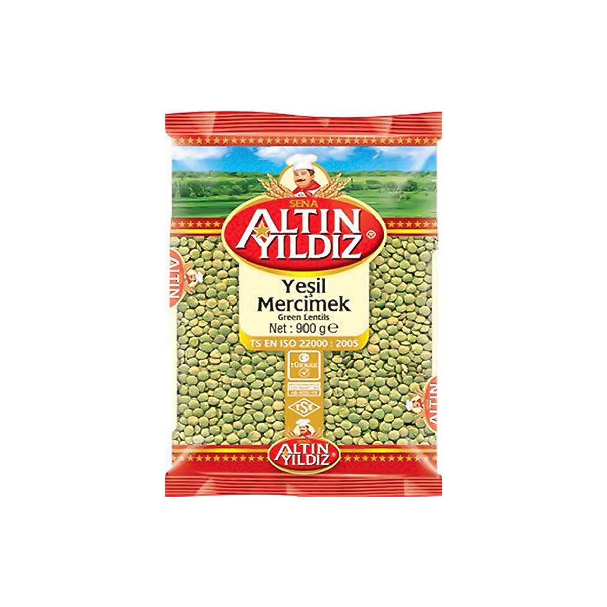 Yeşil Mercimek 900gr Altınyıldız