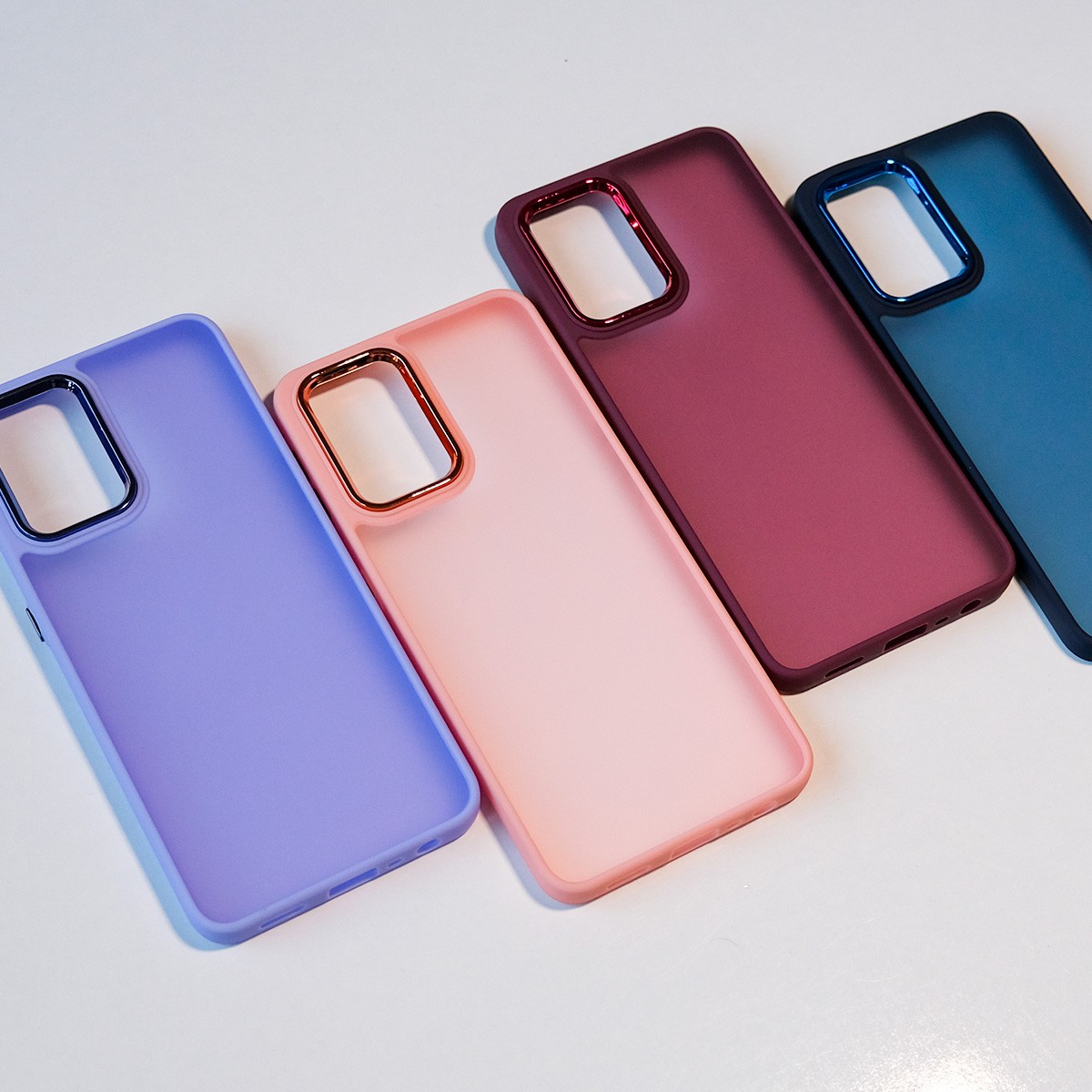 Oppo A74 Frost Silikon Kılıf