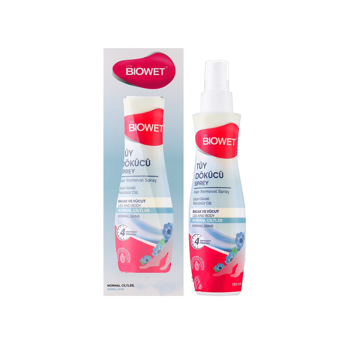 Biowet Tüy Dökücü Sprey 150ml Normal Ciltler