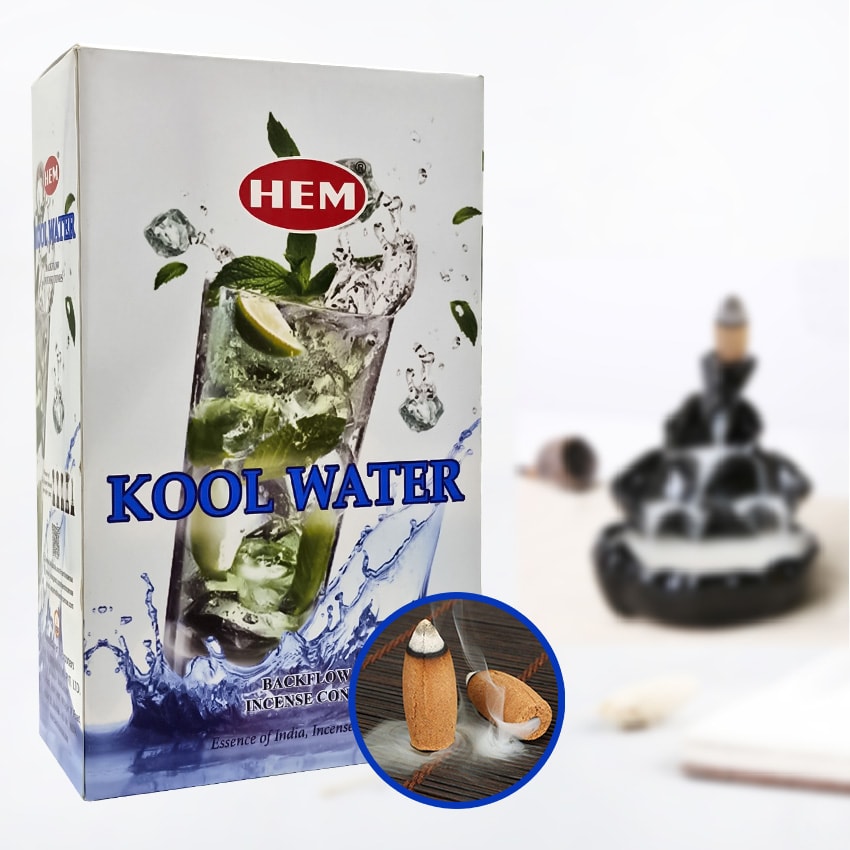 HEM Kool Water Geri Akış Tütsü 10 Adet