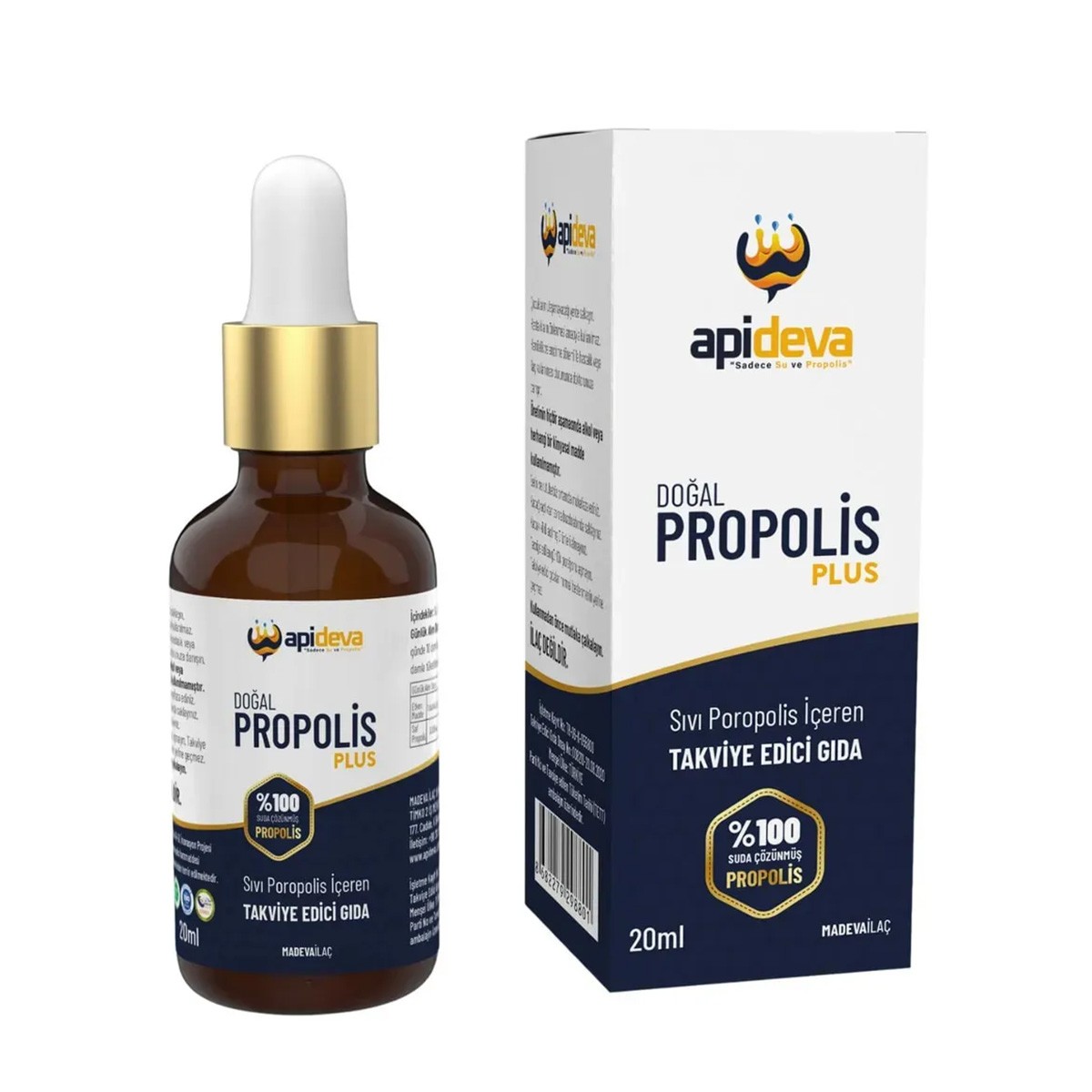 Sıvı Propolis 20ml Apideva
