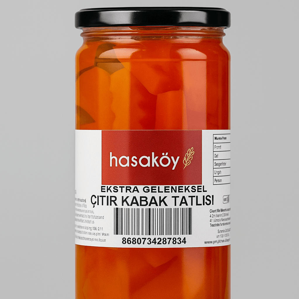 Çıtır Kabak Tatlısı 600gr Hasaköy