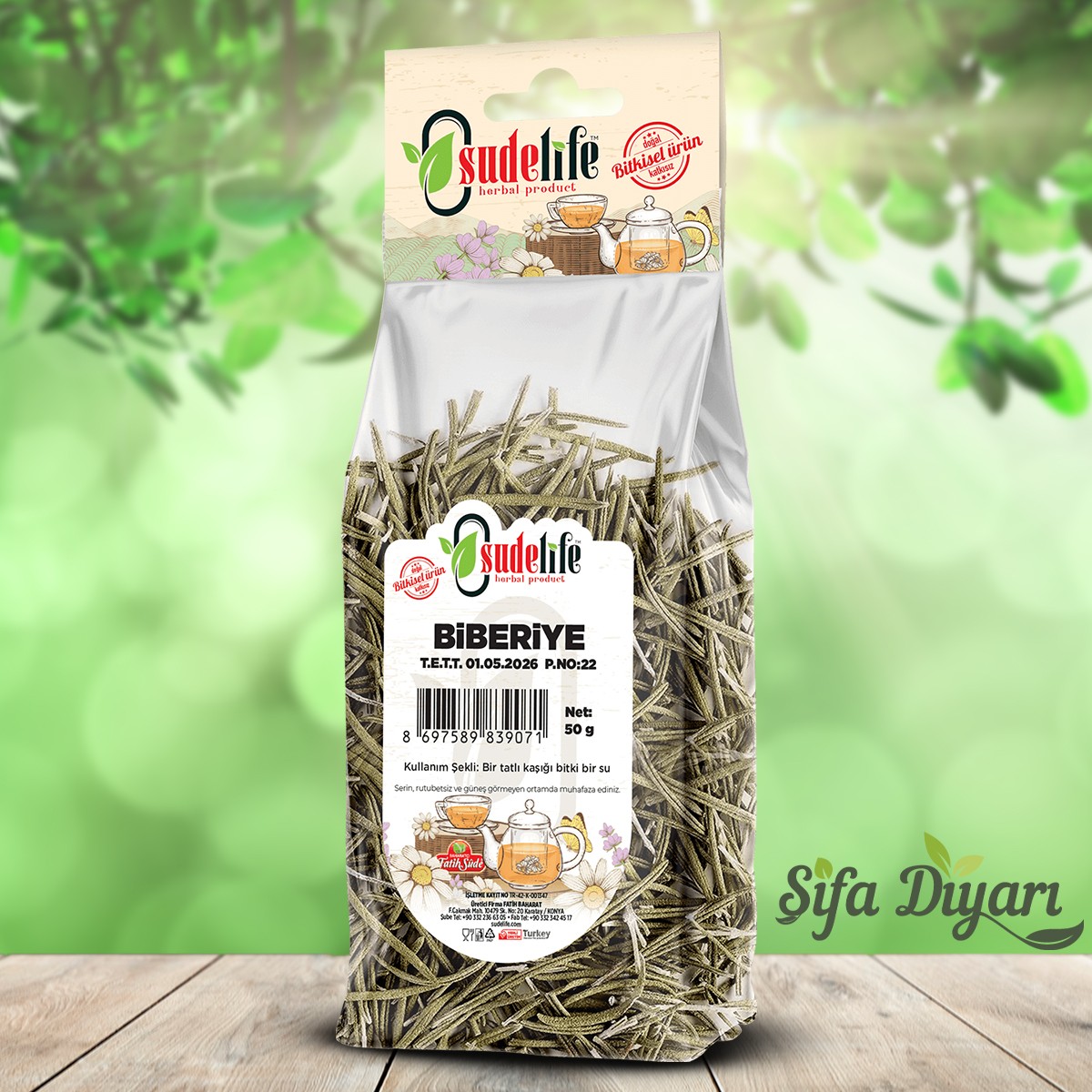 Biberiye 50 gr