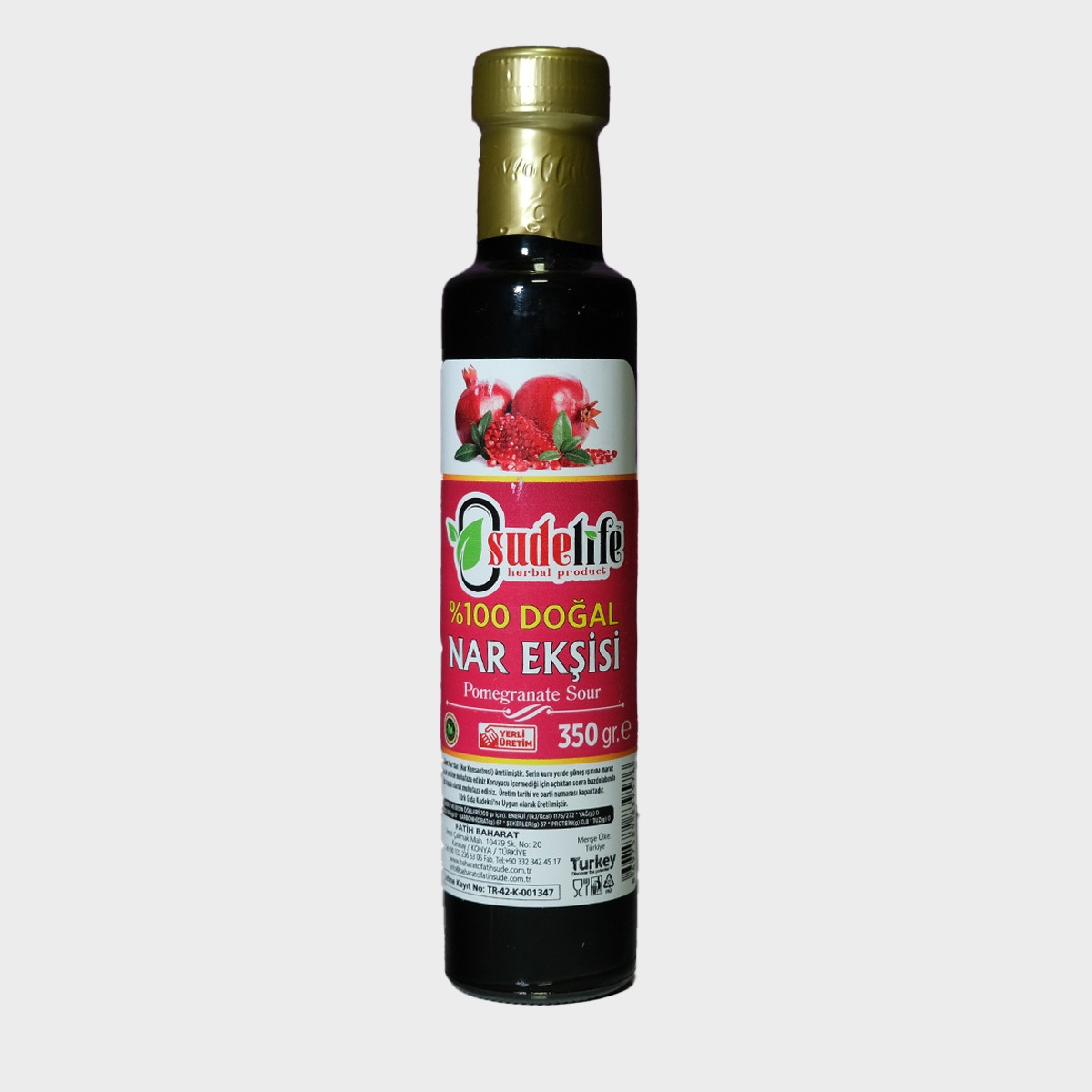 Doğal Nar Ekşisi 350 gr