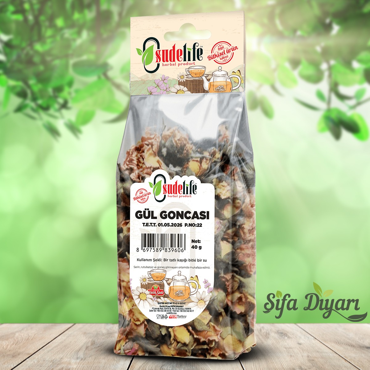Gül Goncası 40 gr