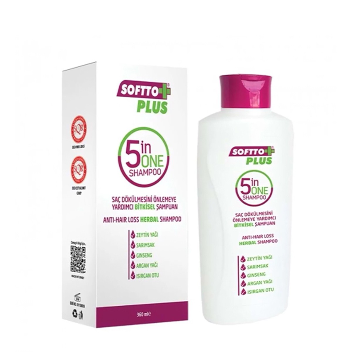 5in1 Dökülme Karşıtı Bitkisel Şampuan 360ml