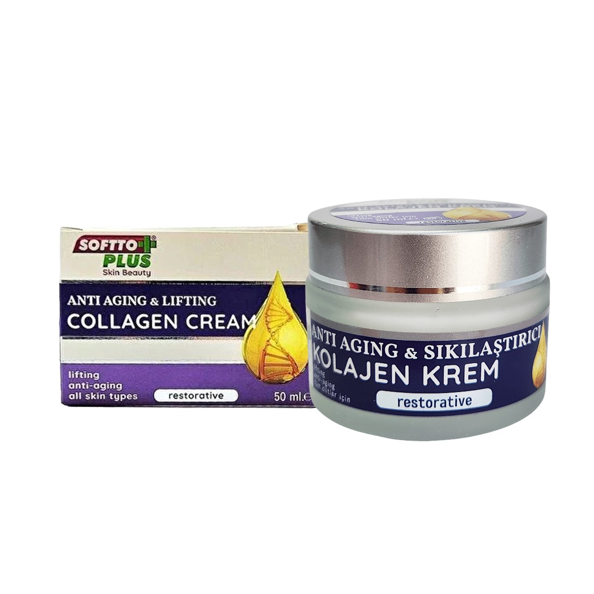 Yaşlanma Karşıtı & Sıkılaştırıcı Kolajen Krem 50ml