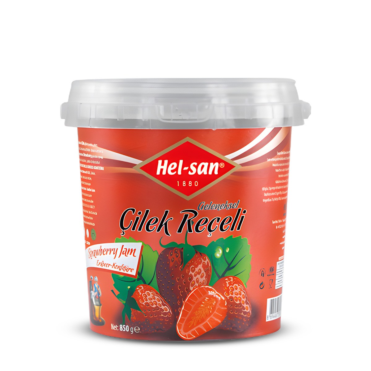 Çilek Reçeli 850gr Helsan