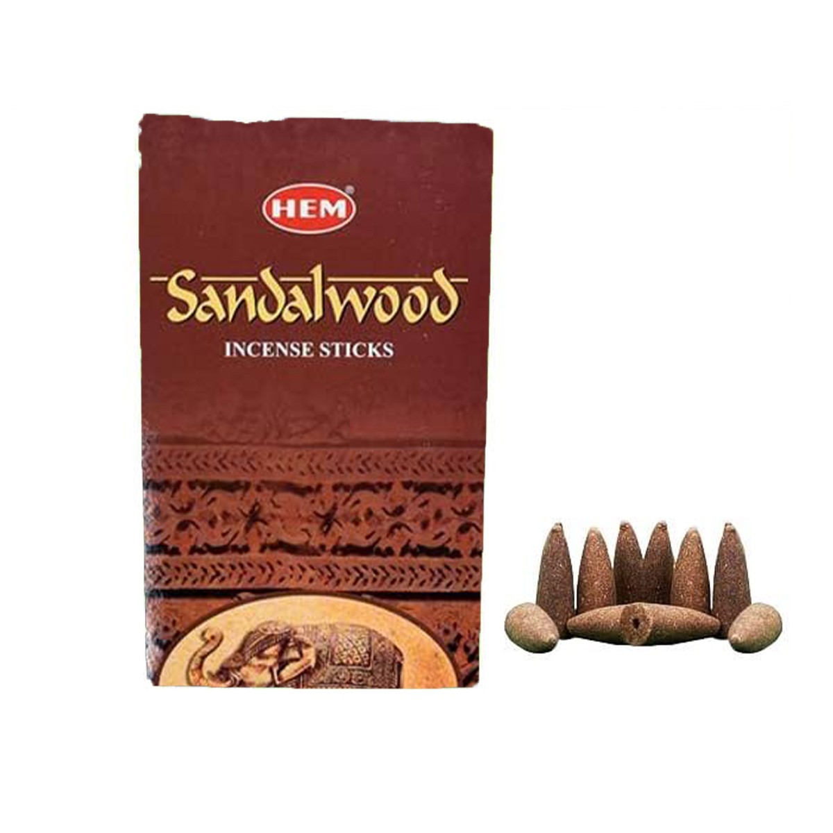 HEM Sandalwood Geri Akış Tütsü 10 Adet